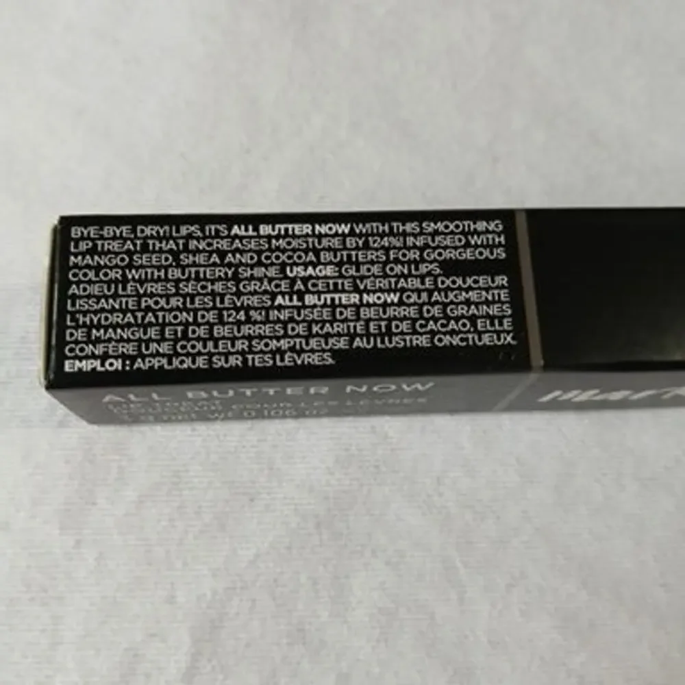Set of 2-MARK - ALL BUTTER NOW - BARE ALL - LIP TREAT lipstick NIB